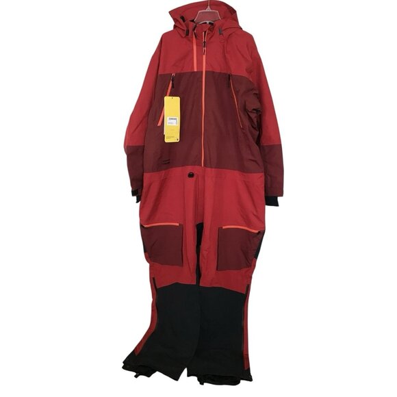 Ski-Doo Snowmobile 440932 Mens BC Kona One-Piece Suit Size 3XL Red Snowmobile - Picture 1 of 16